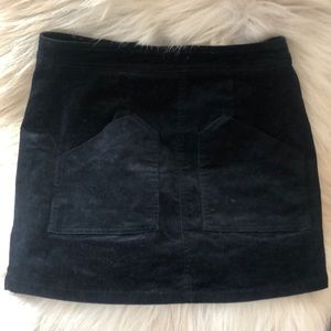 Black corduroy skirt 🖤